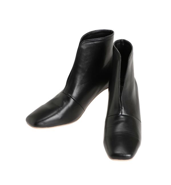 dazzlin「レイヤードライクスアーブーツ」|ショートブーツ|