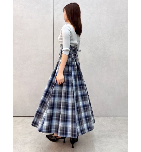 dazzlin「サイドプリーツトレンチコルセットスカート」|スカート|