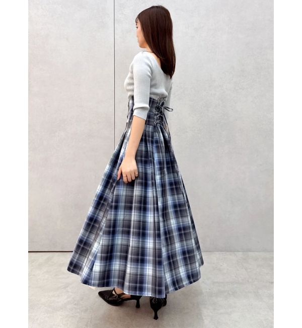 dazzlin「サイドプリーツトレンチコルセットスカート」|スカート|