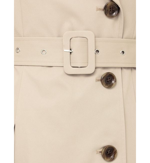 dazzlin「ビッグカラーフリルスリーブトレンチコート」|トレンチコート|