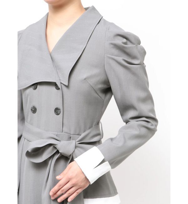 dazzlin「ビッグカラートレンチミニワンピース」|ワンピース|