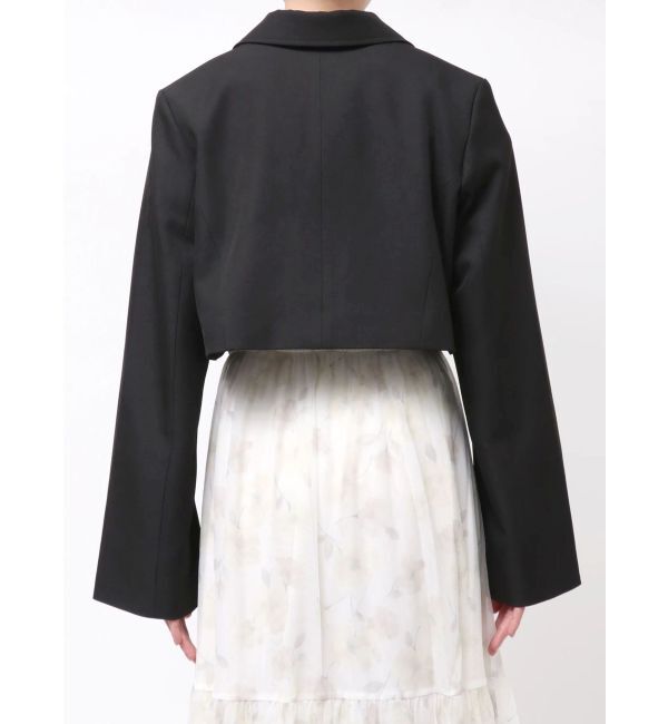 dazzlin「【WEB限定】ショートシングルジャケット」|テーラードジャケット|