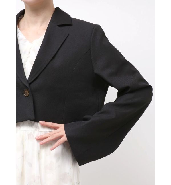 dazzlin「【WEB限定】ショートシングルジャケット」|テーラードジャケット|