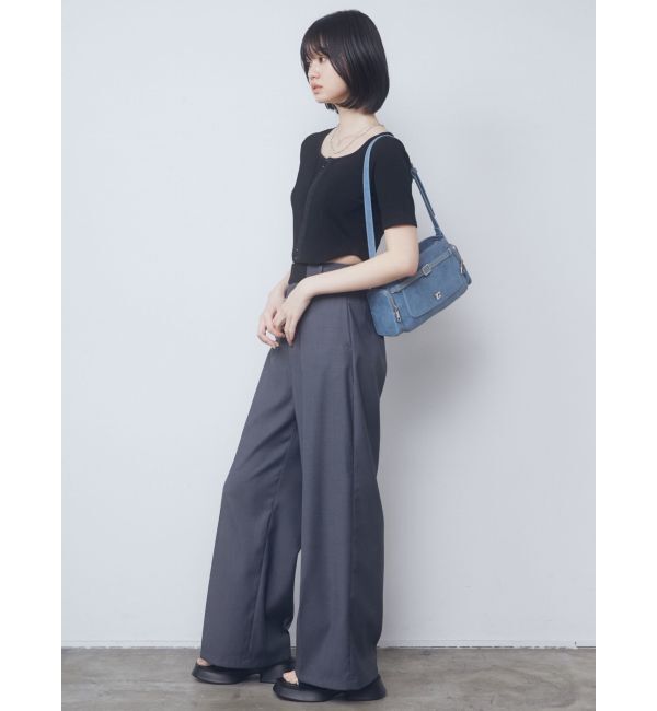 EMODA「ラウンドフックショートトップ」|Tシャツ・カットソー|