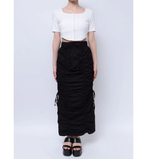 EMODA「ラウンドフックショートトップ」|Tシャツ・カットソー|