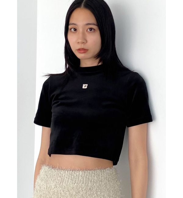 EMODA「ハイネックベロアトップス」|Tシャツ・カットソー|