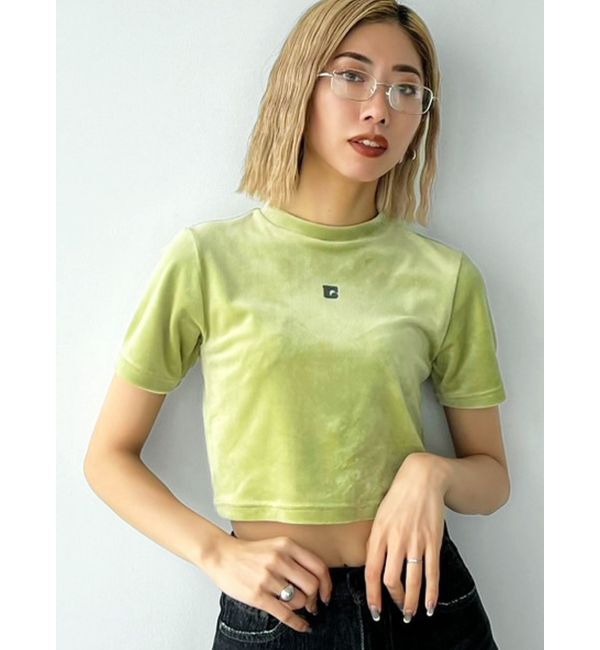 EMODA「ハイネックベロアトップス」|Tシャツ・カットソー|