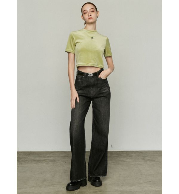 EMODA「ハイネックベロアトップス」|Tシャツ・カットソー|