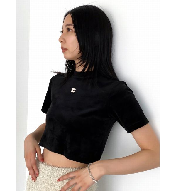 EMODA「ハイネックベロアトップス」|Tシャツ・カットソー|