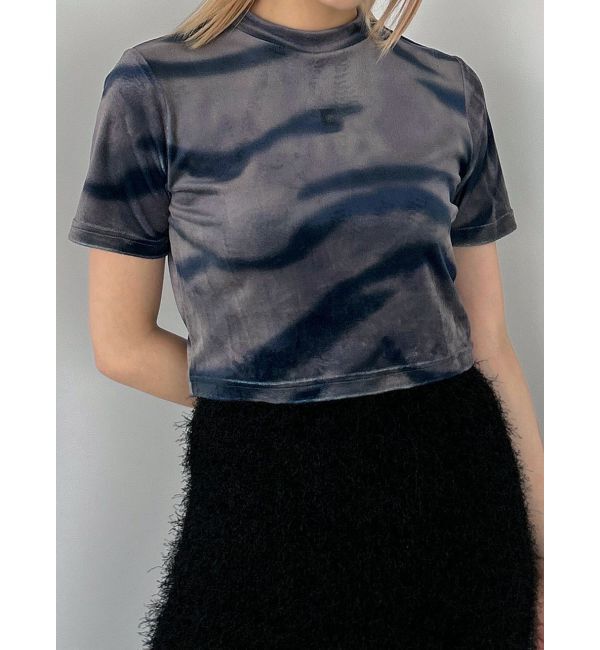 EMODA「ハイネックベロアトップス」|Tシャツ・カットソー|