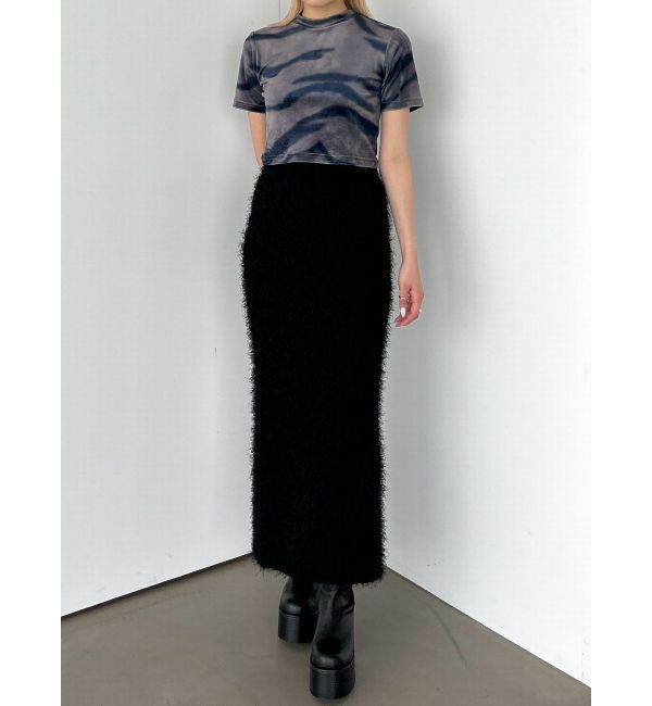 EMODA「ハイネックベロアトップス」|Tシャツ・カットソー|