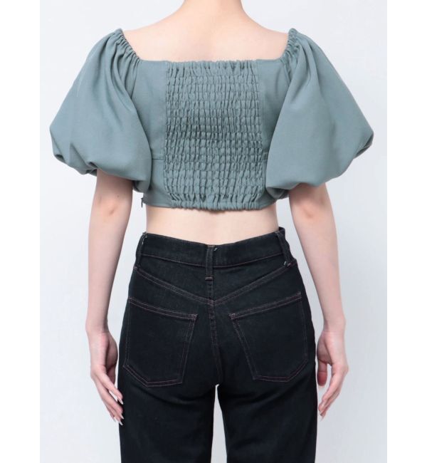 EMODA「ボックスEボタントップ」|シャツ・ブラウス|