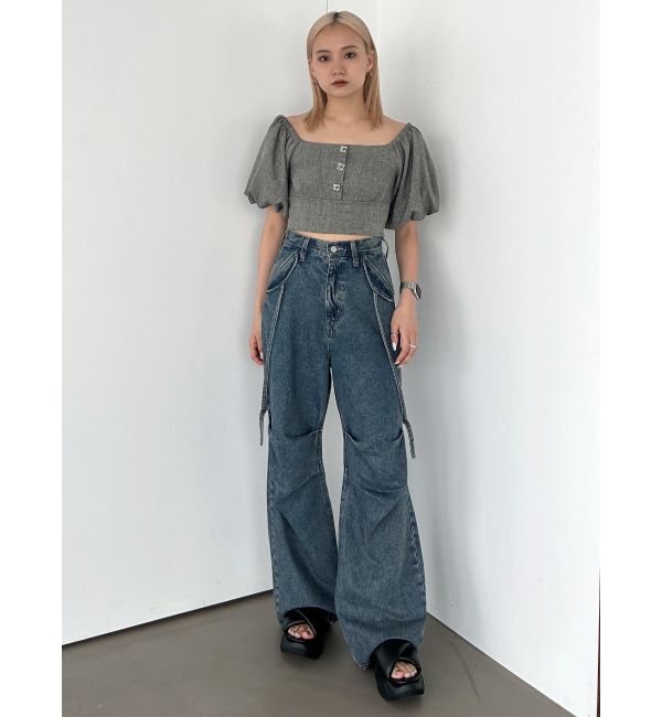 EMODA「ボックスEボタントップ」|シャツ・ブラウス|