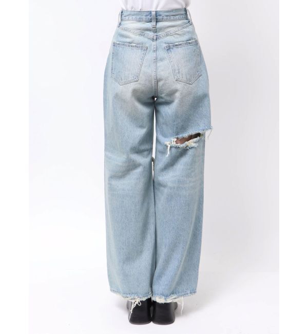 EMODA「ボールドリップドルーズジーンズ」|デニム|