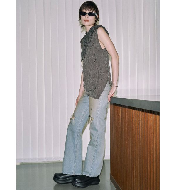 EMODA「【VEQUM】CRASH WRINKLE TOPS」|Tシャツ・カットソー|