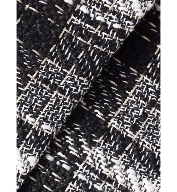 MERCURYDUO「チェックツィードタイトスカート」|スカート|