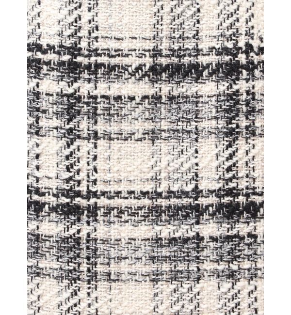 MERCURYDUO「チェックツィードタイトスカート」|スカート|