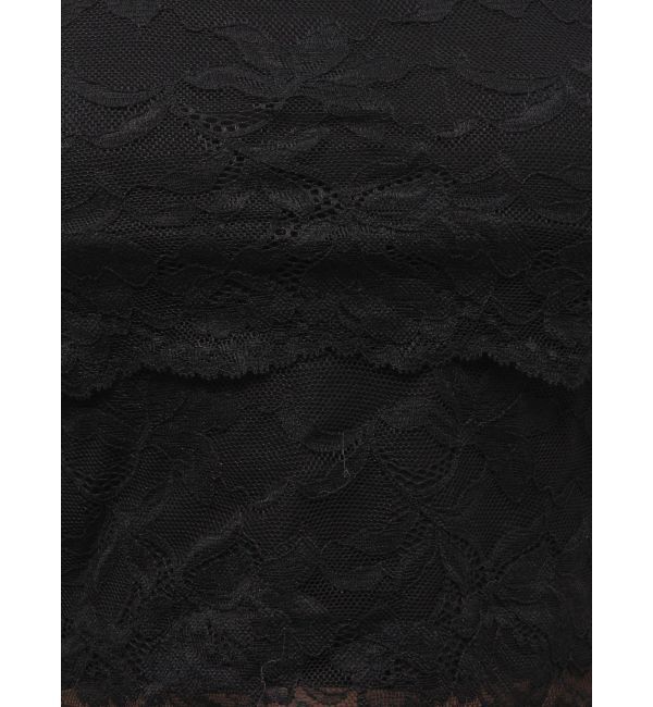 MERCURYDUO「【MERCURYDUO&times;AMPHI】カップ付きレースベアトップ」|Tシャツ・カットソー|