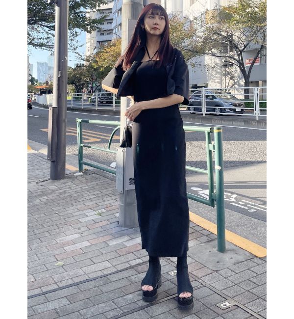 MURUA「ジャガードソックブーツ」|ショートブーツ|