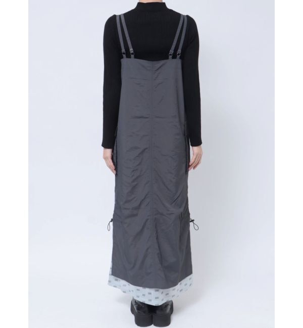 MURUA「メッシュロゴカーゴワンピース」|ワンピース|