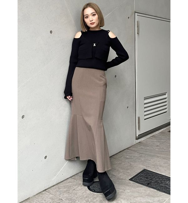 MURUA「プラットフォームスエードブーツ」|ショートブーツ|