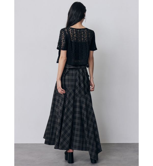 MURUA「レーシーアンサンブルトップス」|Tシャツ・カットソー|