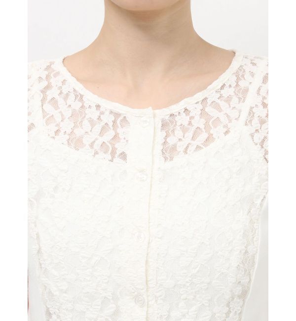 MURUA「レーシーアンサンブルトップス」|Tシャツ・カットソー|