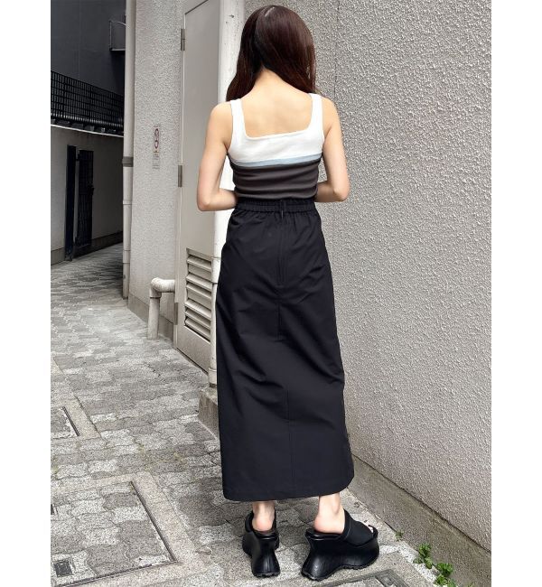 MURUA「ベアドッキングテレコタンク」|タンクトップ|