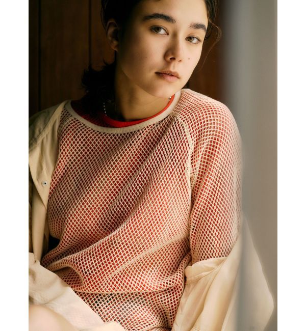 Ungrid「メッシュロングスリーブTee」|Tシャツ・カットソー|