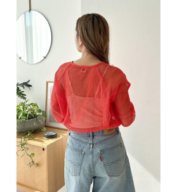 Ungrid「メッシュロングスリーブTee」|Tシャツ・カットソー|