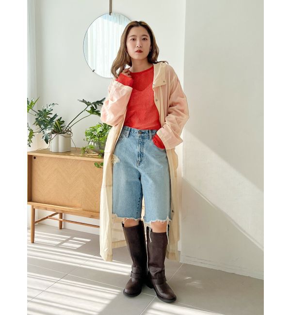 Ungrid「メッシュロングスリーブTee」|Tシャツ・カットソー|