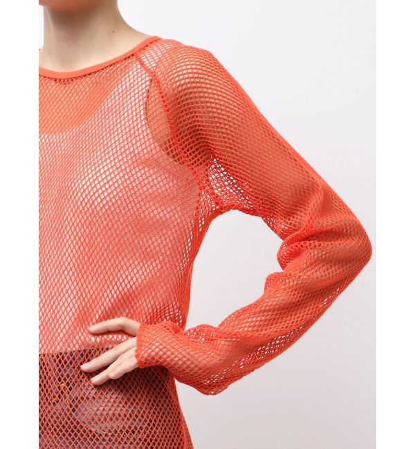 Ungrid「メッシュロングスリーブTee」|Tシャツ・カットソー|