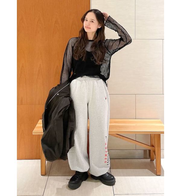 Ungrid「メッシュロングスリーブTee」|Tシャツ・カットソー|