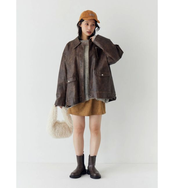 Ungrid「アルパカ混透かし編みニット」|ニット・セーター|