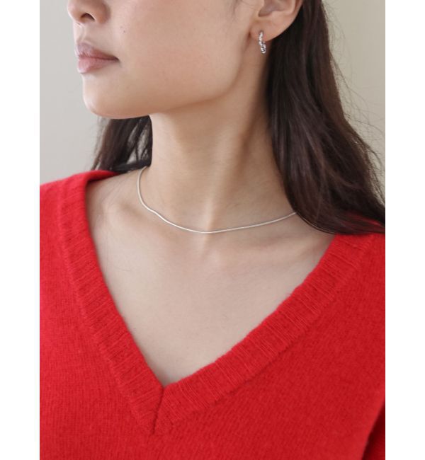 Ungrid「ラムウールVネックニット」|ニット・セーター|