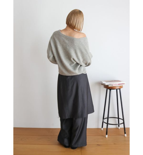 Ungrid「ラムウールVネックニット」|ニット・セーター|