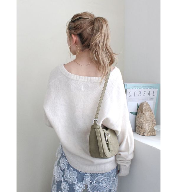 Ungrid「ラムウールVネックニット」|ニット・セーター|