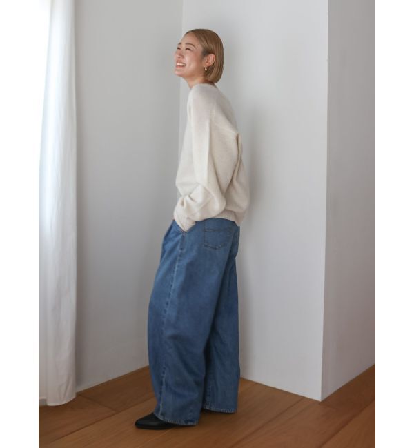 Ungrid「ラムウールVネックニット」|ニット・セーター|