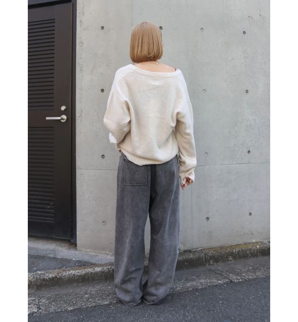 Ungrid「ラムウールVネックニット」|ニット・セーター|