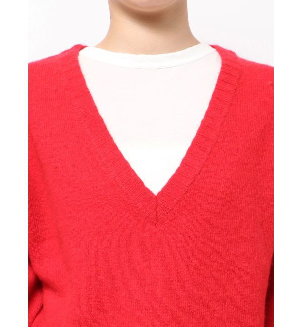 Ungrid「ラムウールVネックニット」|ニット・セーター|