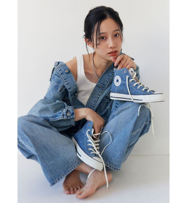 Ungrid「CONVERSEコラボデニムALL STAR AGED HI / UG15TH」|スニーカー|