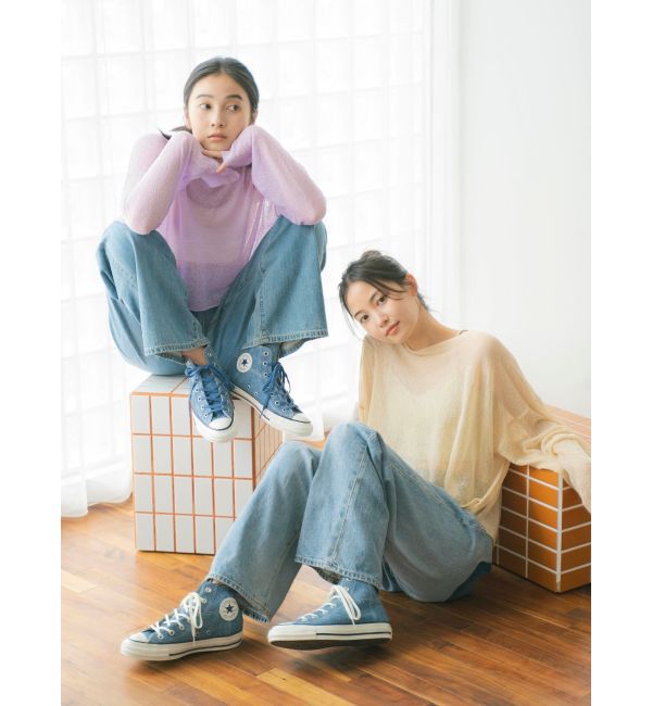 Ungrid「CONVERSEコラボデニムALL STAR AGED HI / UG15TH」|スニーカー|