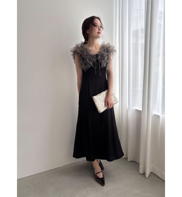 LAGUNAMOON「LADYノースリーブボレロキャミワンピース」|ワンピース|