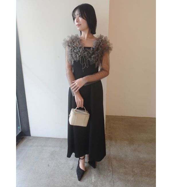 LAGUNAMOON「LADYノースリーブボレロキャミワンピース」|ワンピース|