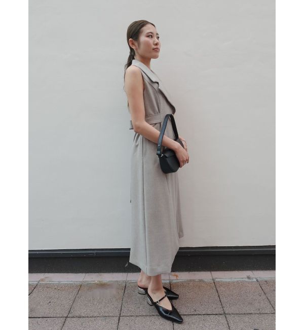 LAGUNAMOON「メタルボタンテーラードジャンパースカート」|ワンピース|