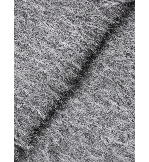 LAGUNAMOON「フェイクフェザーワイドカラーショートコート」|その他|