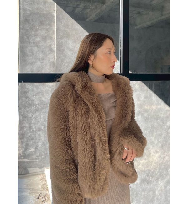 LAGUNAMOON「【POLO BCSコラボ】オフショルチョーカーニットワンピース」|ワンピース|