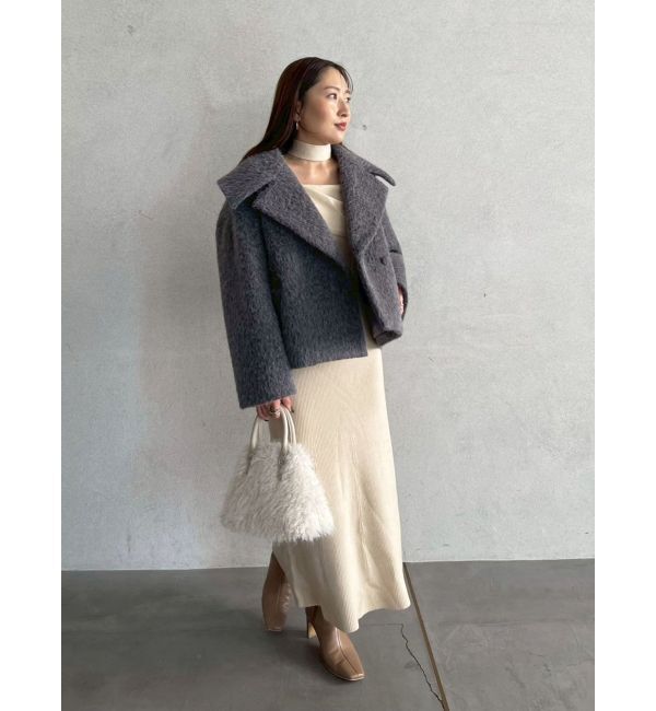 LAGUNAMOON「【POLO BCSコラボ】オフショルチョーカーニットワンピース」|ワンピース|