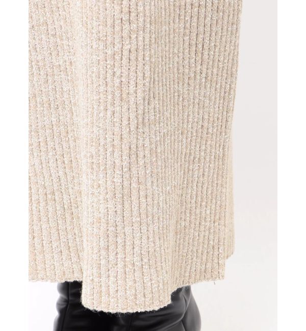 LAGUNAMOON「ラメブレンドレースカフスニットワンピース」|ワンピース|