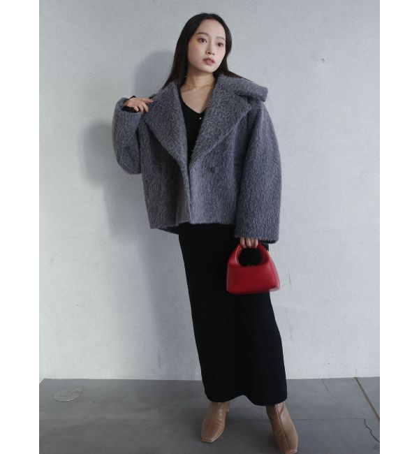 LAGUNAMOON「ビックカラーメタルボタンワンピース」|ワンピース|